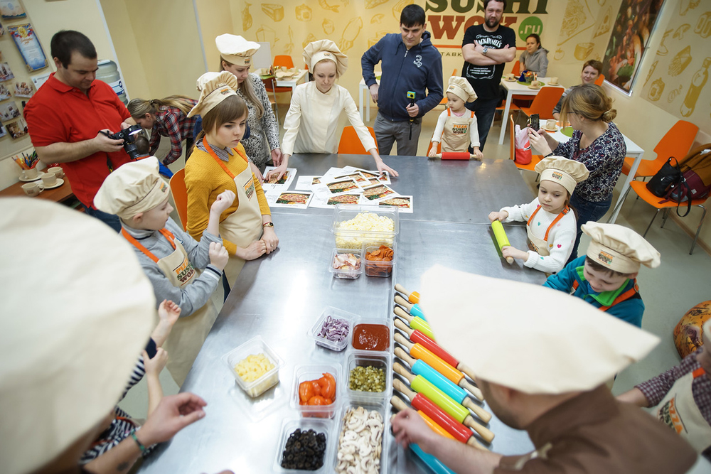 №1|Мастер-класс с участием детей наших постоянных клиентов