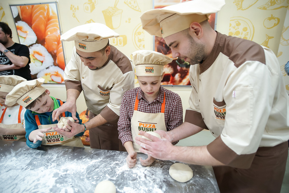 №5|Мастер-класс с участием детей наших постоянных клиентов